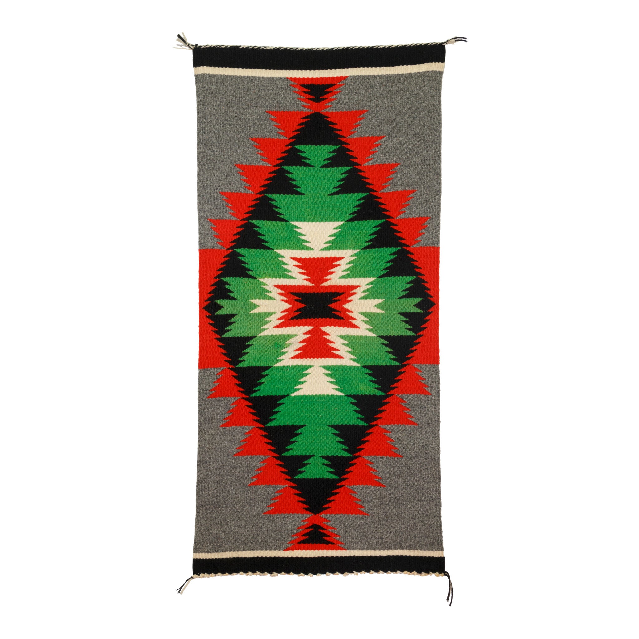 Navajo Germantown Throw, Native, Weaving, Sampler/Throw