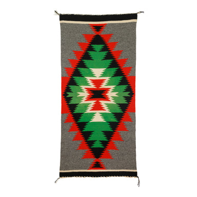 Navajo Germantown Throw, Native, Weaving, Sampler/Throw