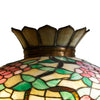 Tiffany Style Art Glass Chandelier