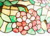 Tiffany Style Art Glass Chandelier