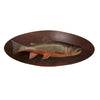 Hand Carved Salmon, Furnishings, Decor, Carving