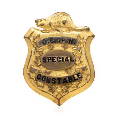 Special Constable Shield Badge, Western, Law Enforcement, Badge