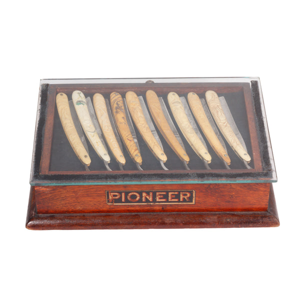 Set of Nine "Nude Razors", Western, Blade, Other