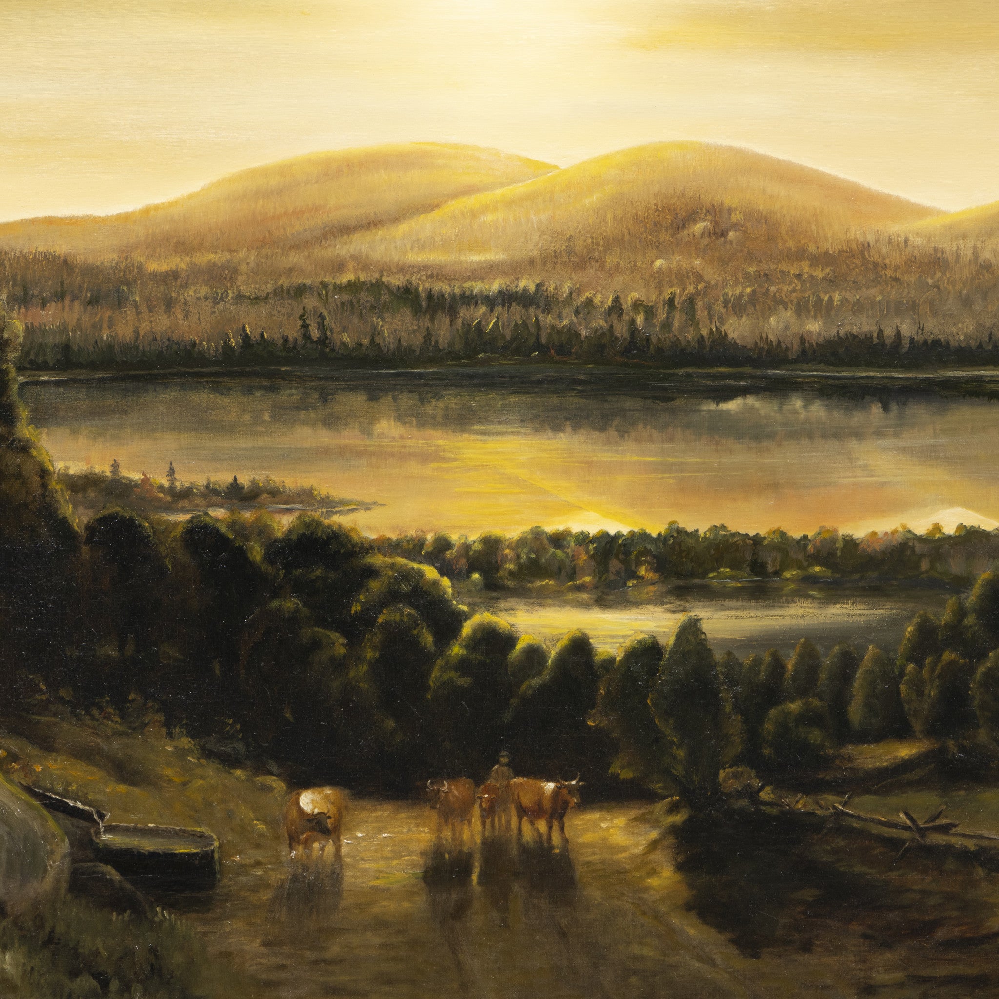 Pastoral Scene by Clyde Whittier Magill