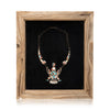 Zuni Inlaid Kachina Necklace, Jewelry, Necklace, Native