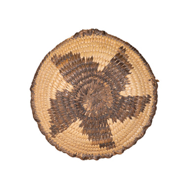 Pima Basketry Pouch, Native, Basketry, Plate