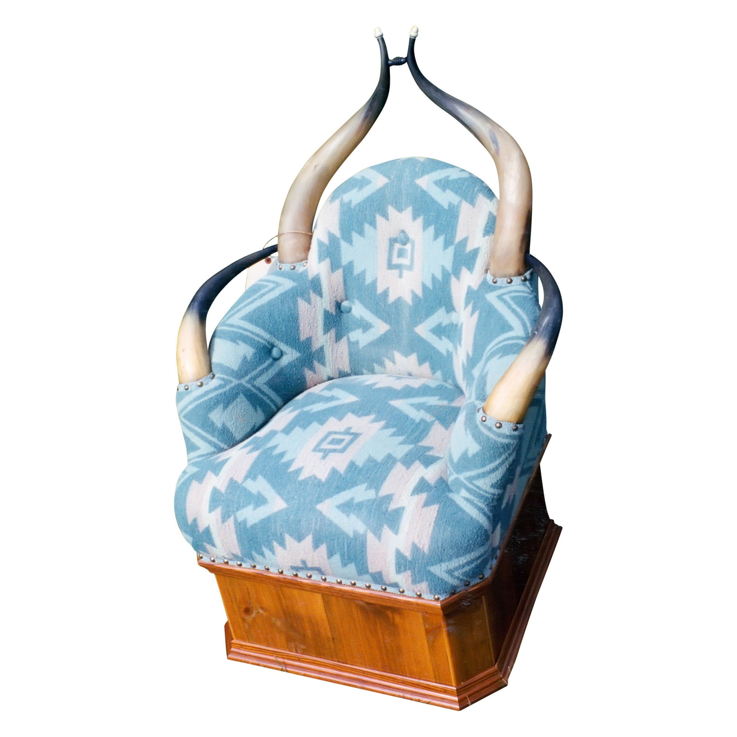 Western Horn Chair, Furnishings, Furniture, Chair
