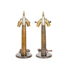 Matched Pair Trench Art Lamps, Furnishings, Decor, Trench Art