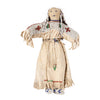 Sioux Doll with Fully Beaded Cape, Native, Doll, Other
