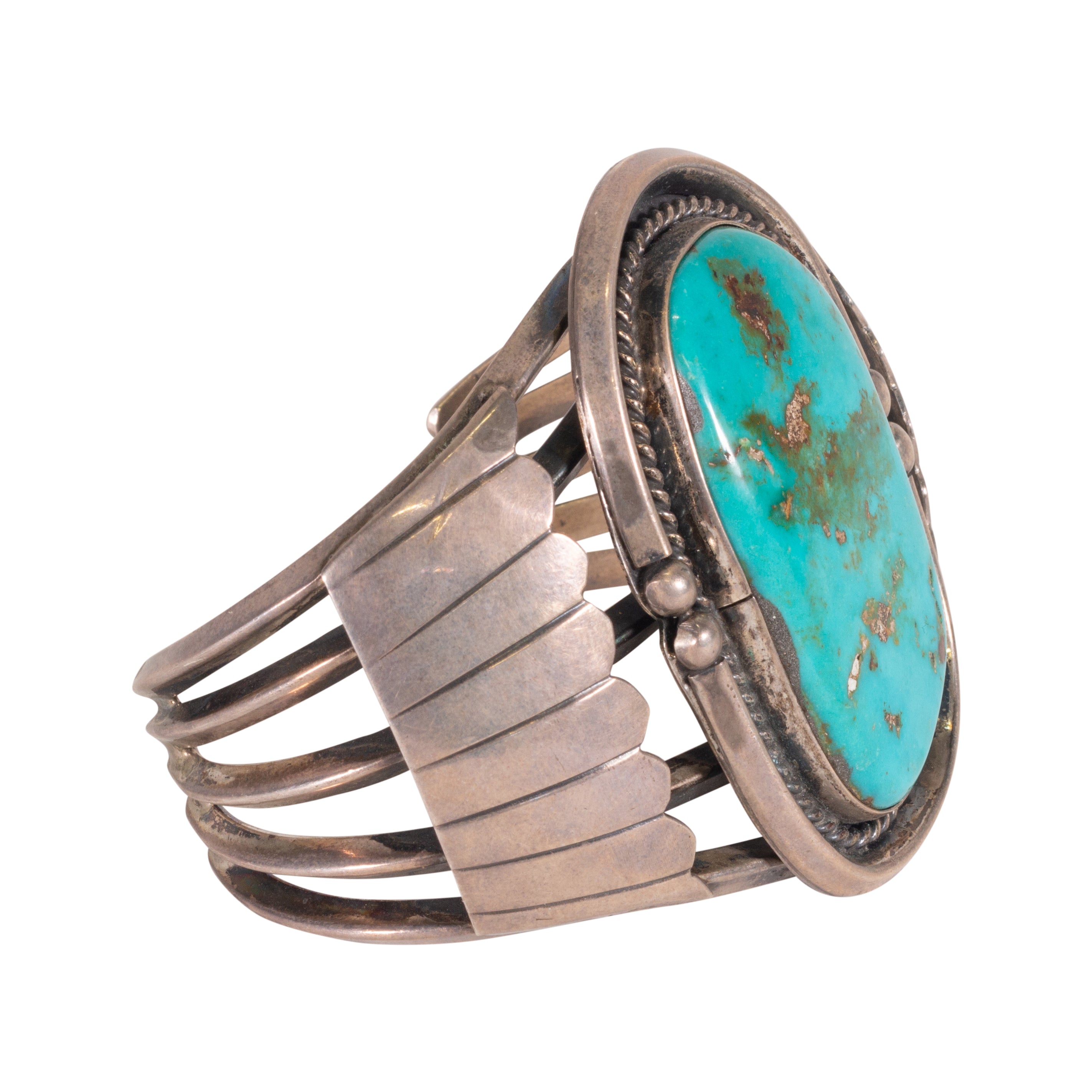 Large Cerrillos Turquoise Bracelet