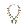Navajo Cerillos Squash Blossom Necklace, Jewelry, Squash Blossom, Native
