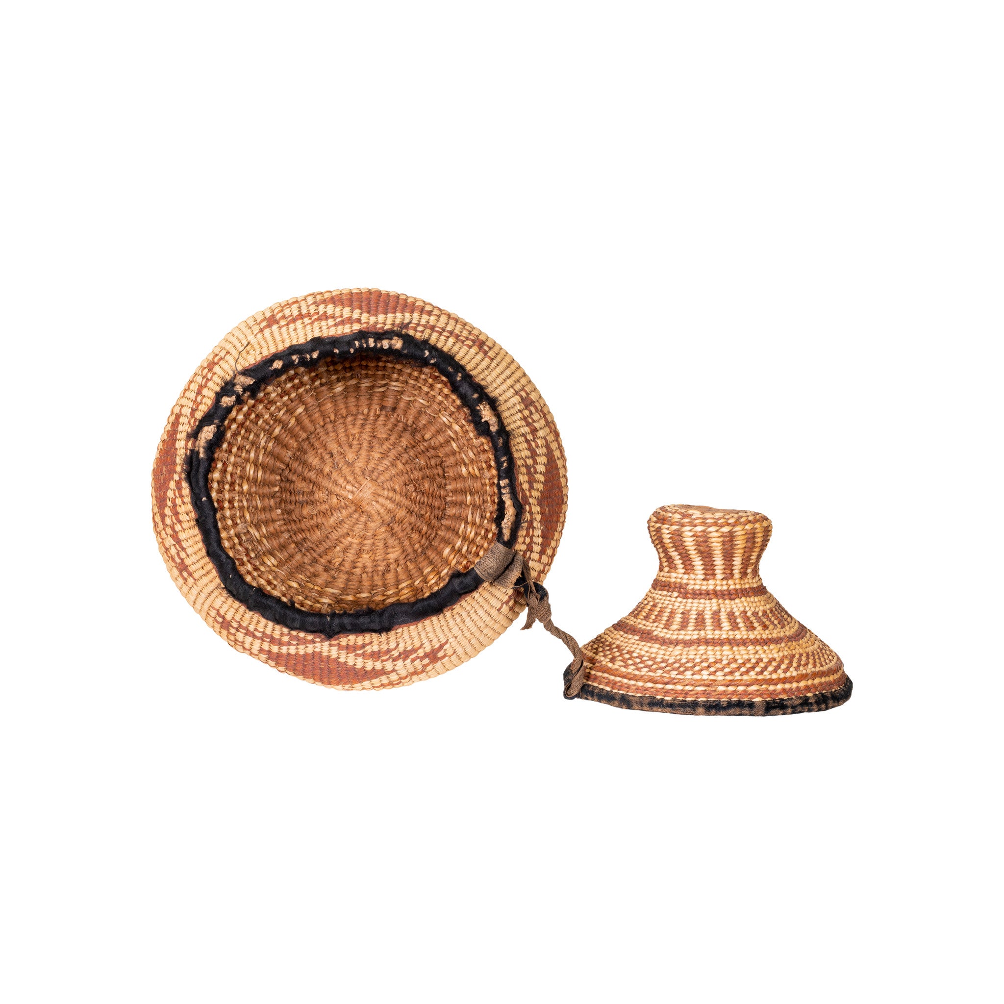 Hupa/Yurok Pedestal Treasure Basket