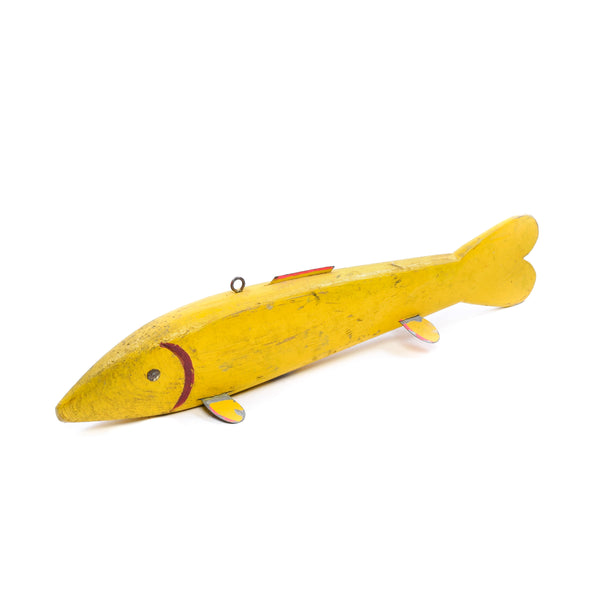 Carved and Painted Sturgeon Decoy, Sporting Goods, Fishing, Decoy