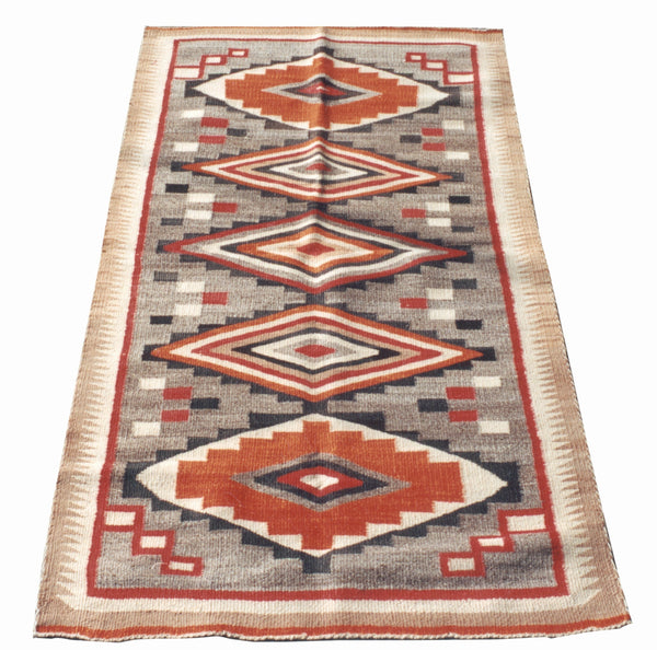 Navajo Crystal Floor Rug, Native, Weaving, Floor Rug