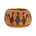 Pictorial Mission Basket, Native, Basketry, Vertical