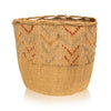 Aleut Basket, Native, Basketry, Vertical