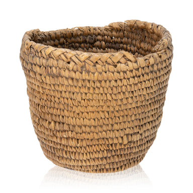 Nez Perce Woven Cup, Native, Basketry, Vertical