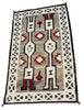 Navajo Weaving with Kachina Design, Native, Weaving, Floor Rug