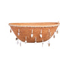 Hanging Pomo Basket, Native, Basketry, Vertical