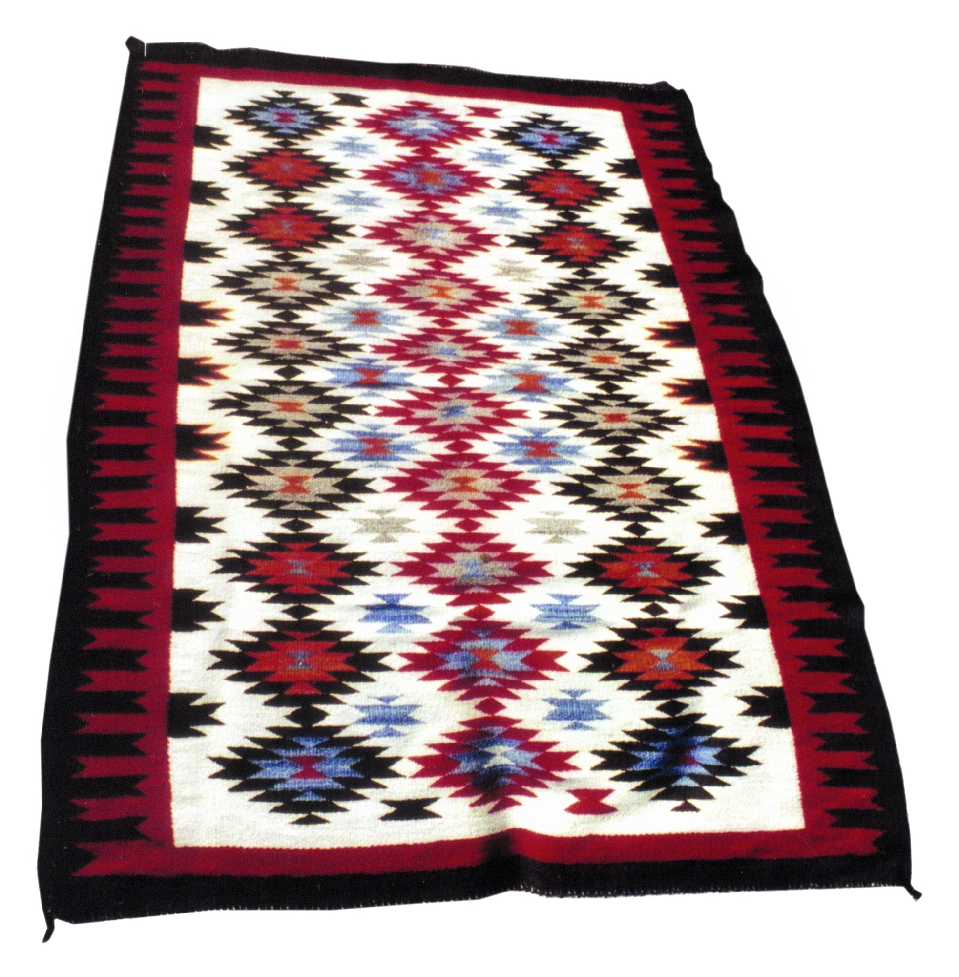 Navajo Multi-Colored Regional, Native, Weaving, Floor Rug