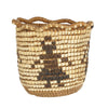Pictorial Klickitat Basket, Native, Basketry, Vertical