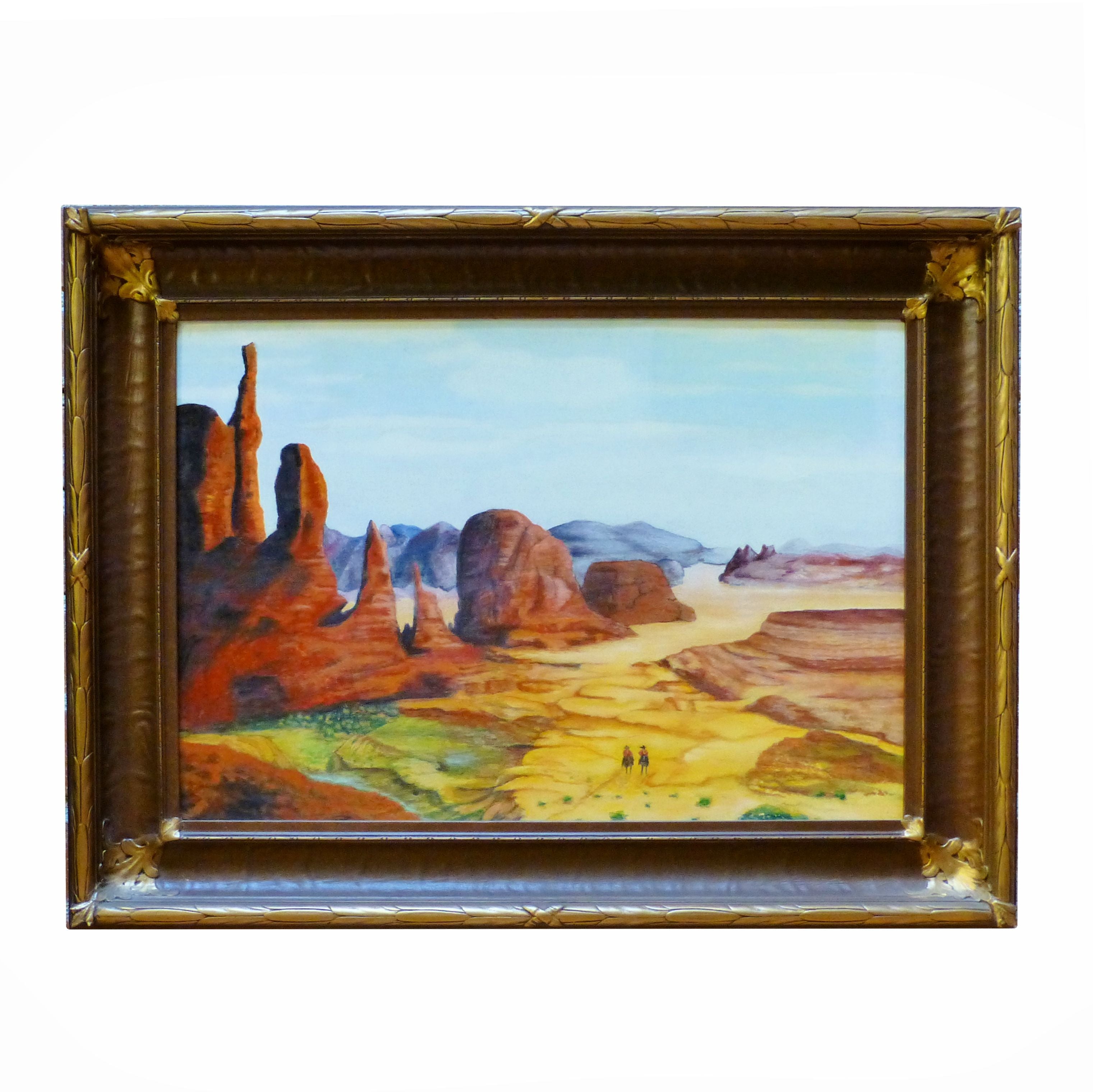 Monument Valley by W. Leigh