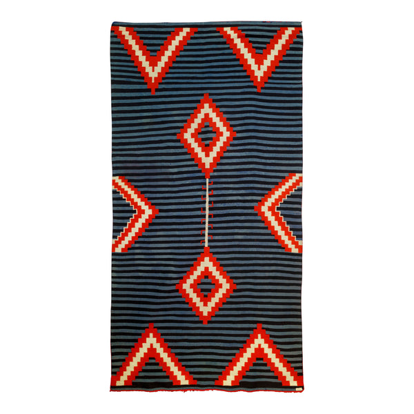 Navajo Germantown Moki, Native, Weaving, Blanket