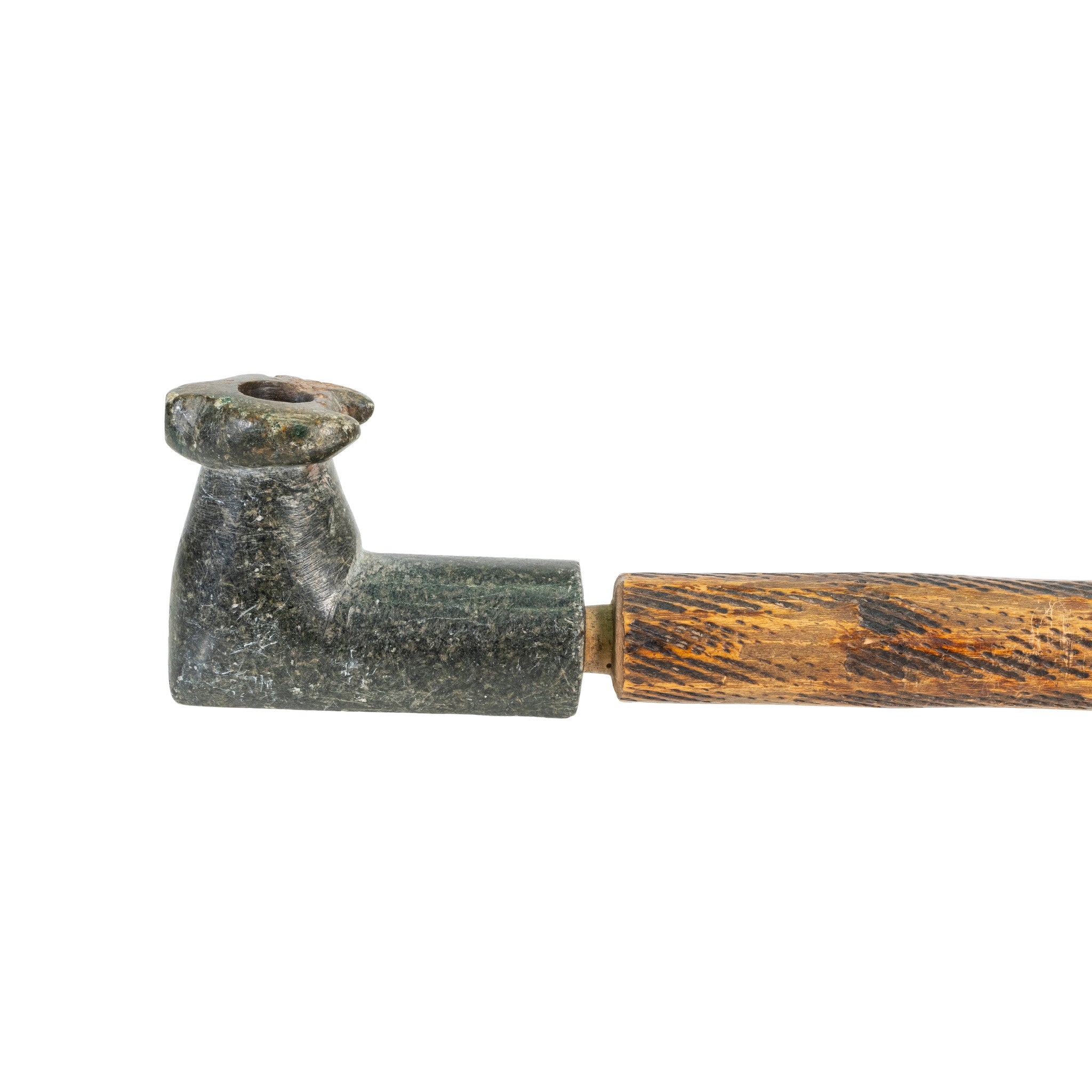 Sioux Effigy Pipe