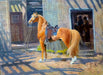Ready to Go by Robert Wesley Amick, Fine Art, Painting, Western