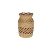 Pauite Bottle Basket, Native, Basketry, Bottle Basket