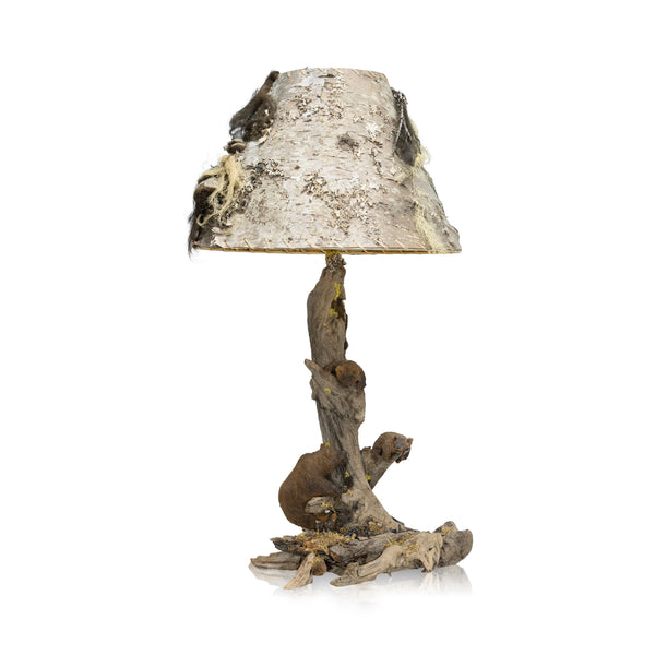 Grizzly Bear Table Lamp, Furnishings, Lighting, Table Lamp