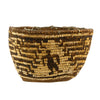 Pictorial Klickitat Basket, Native, Basketry, Vertical