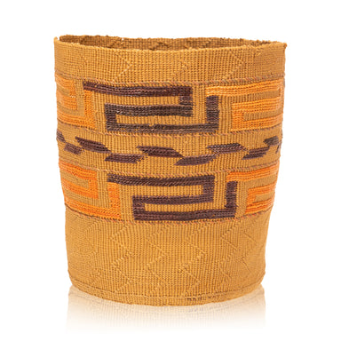 Tlingit Basket, Native, Basketry, Vertical