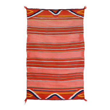Navajo Late Classic Child’s Blanket, Native, Weaving, Blanket