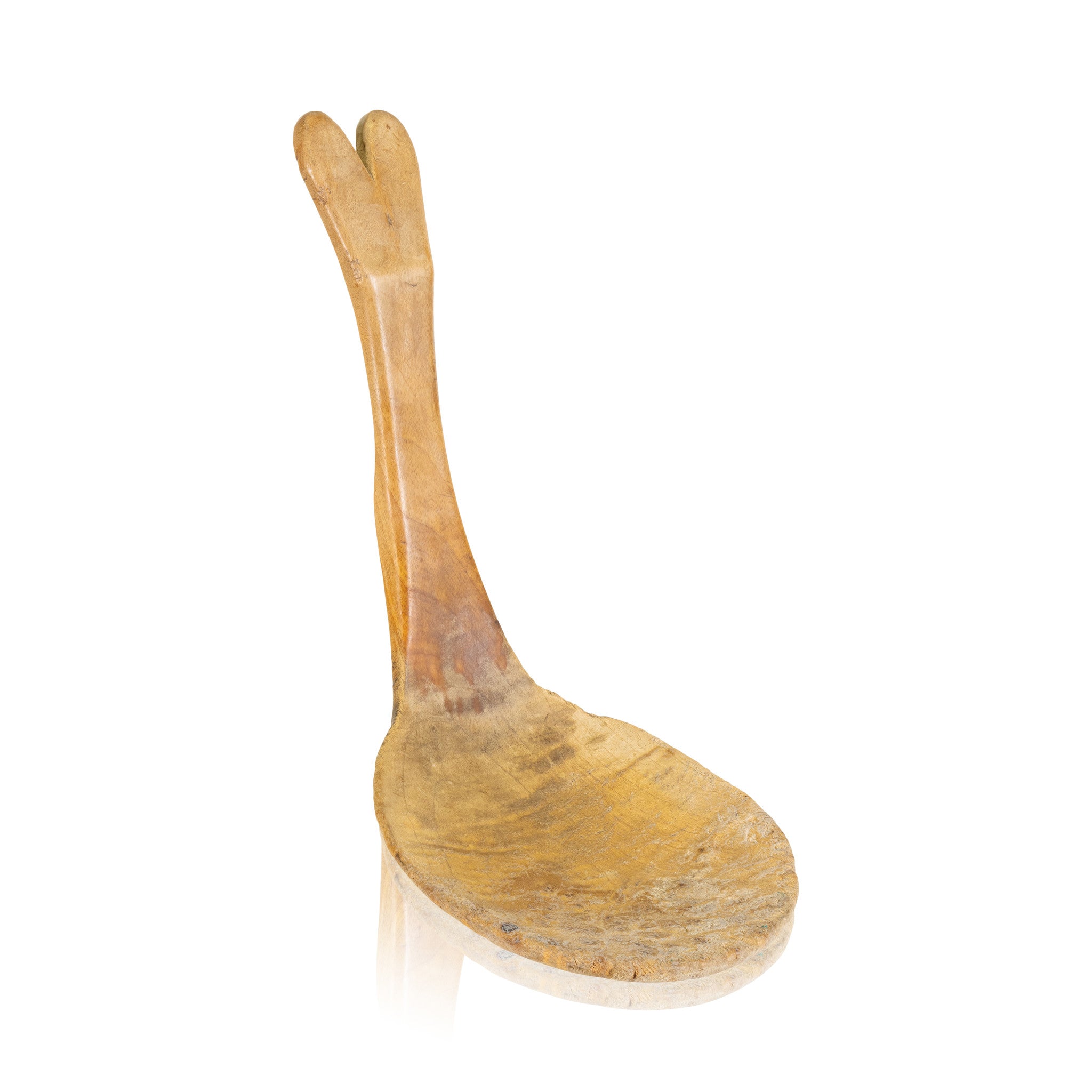 Woodlands Feast Ladle, Native, Carving, Other
