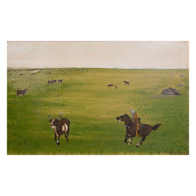 Wild West by J. Burton, Fine Art, Painting, Western