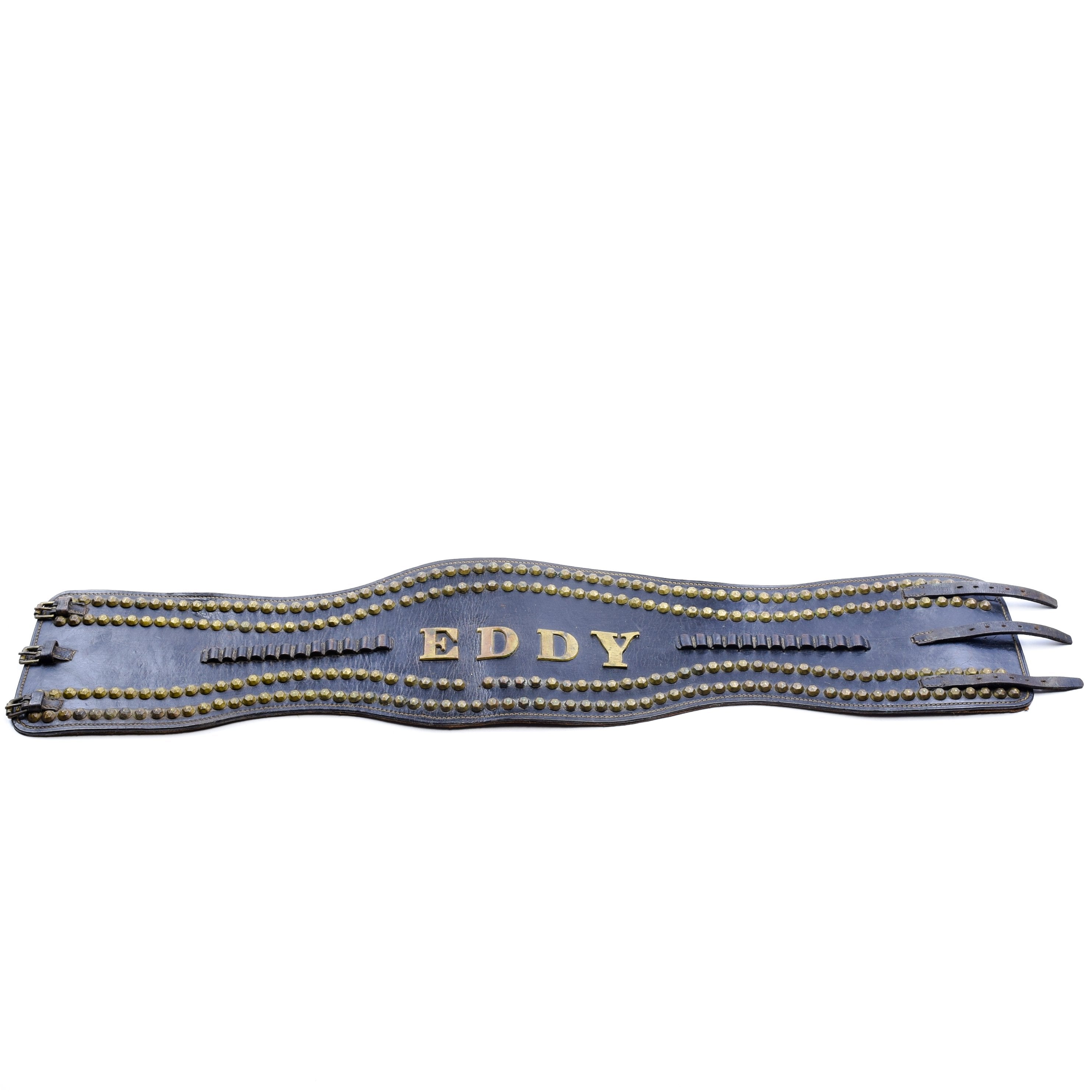 Studded Buscadero Bronc Belt with "Eddy", Western, Garment, Bronc Belt