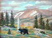 Bear Country II By Gayle B. Tate, Fine Art, Painting, Wildlife