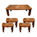Rancher's Collection Nesting Coffee Table, Furnishings, Furniture, Table