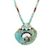 Zuni Turquoise Shell Necklace, Jewelry, Necklace, Native