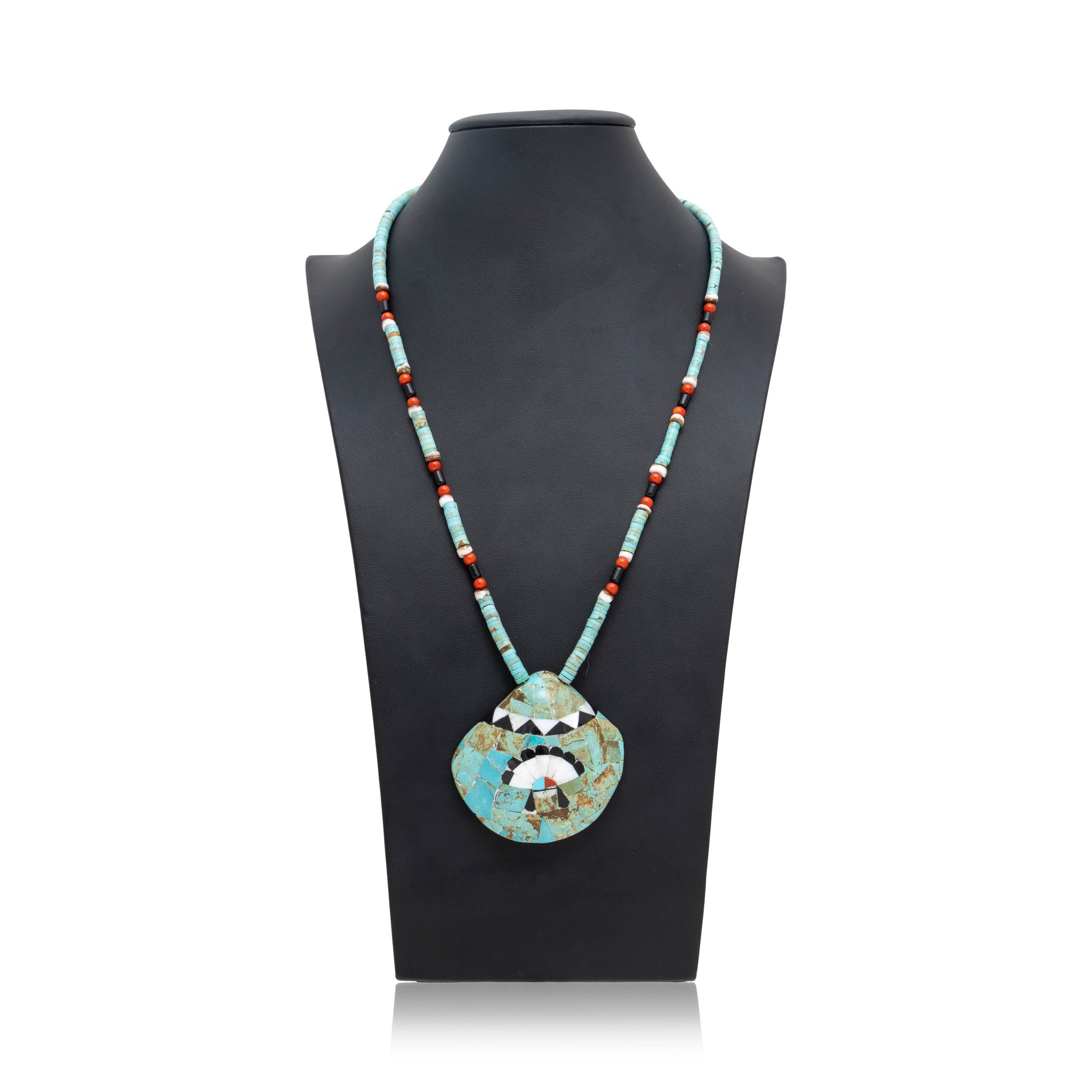 Zuni Turquoise Shell Necklace