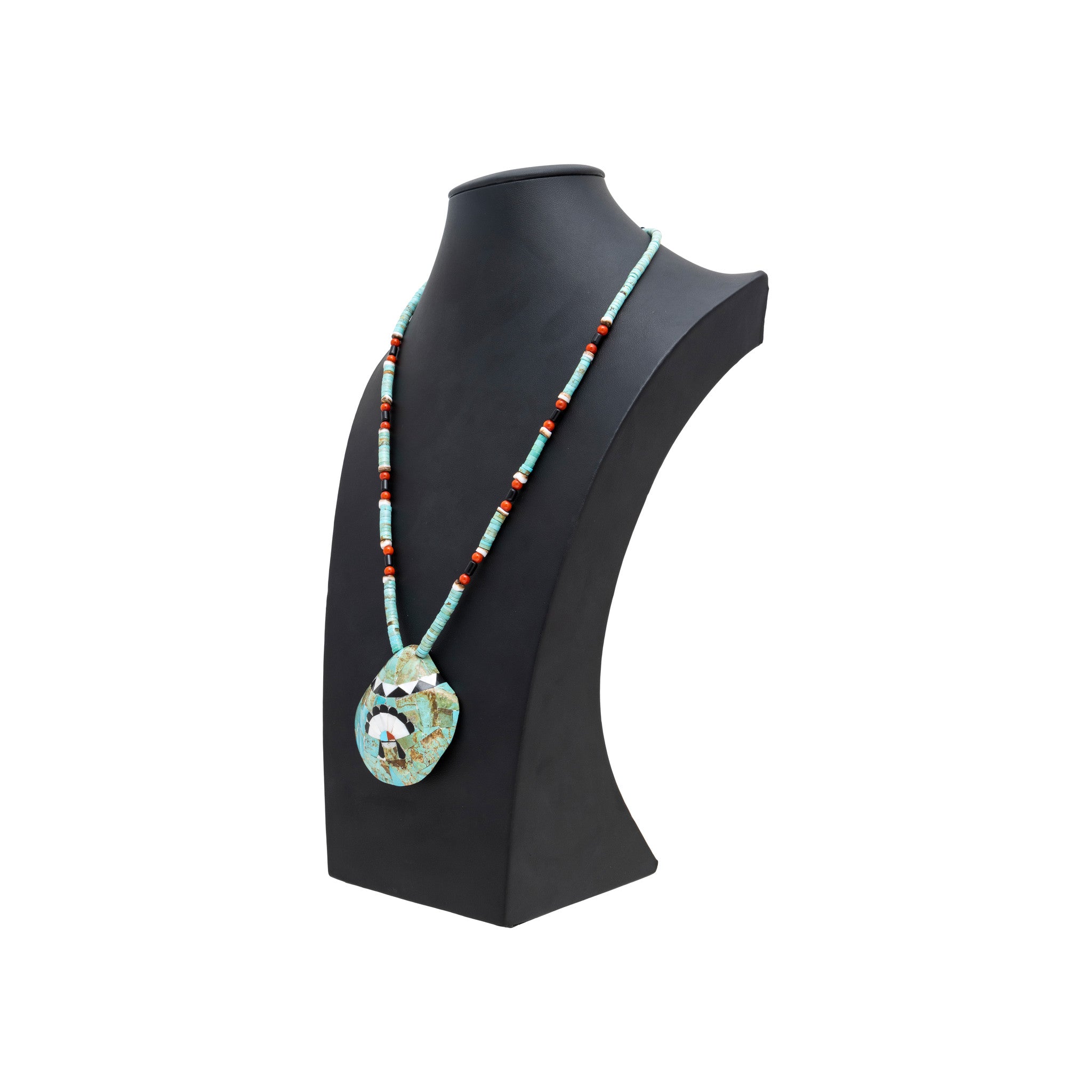 Zuni Turquoise Shell Necklace