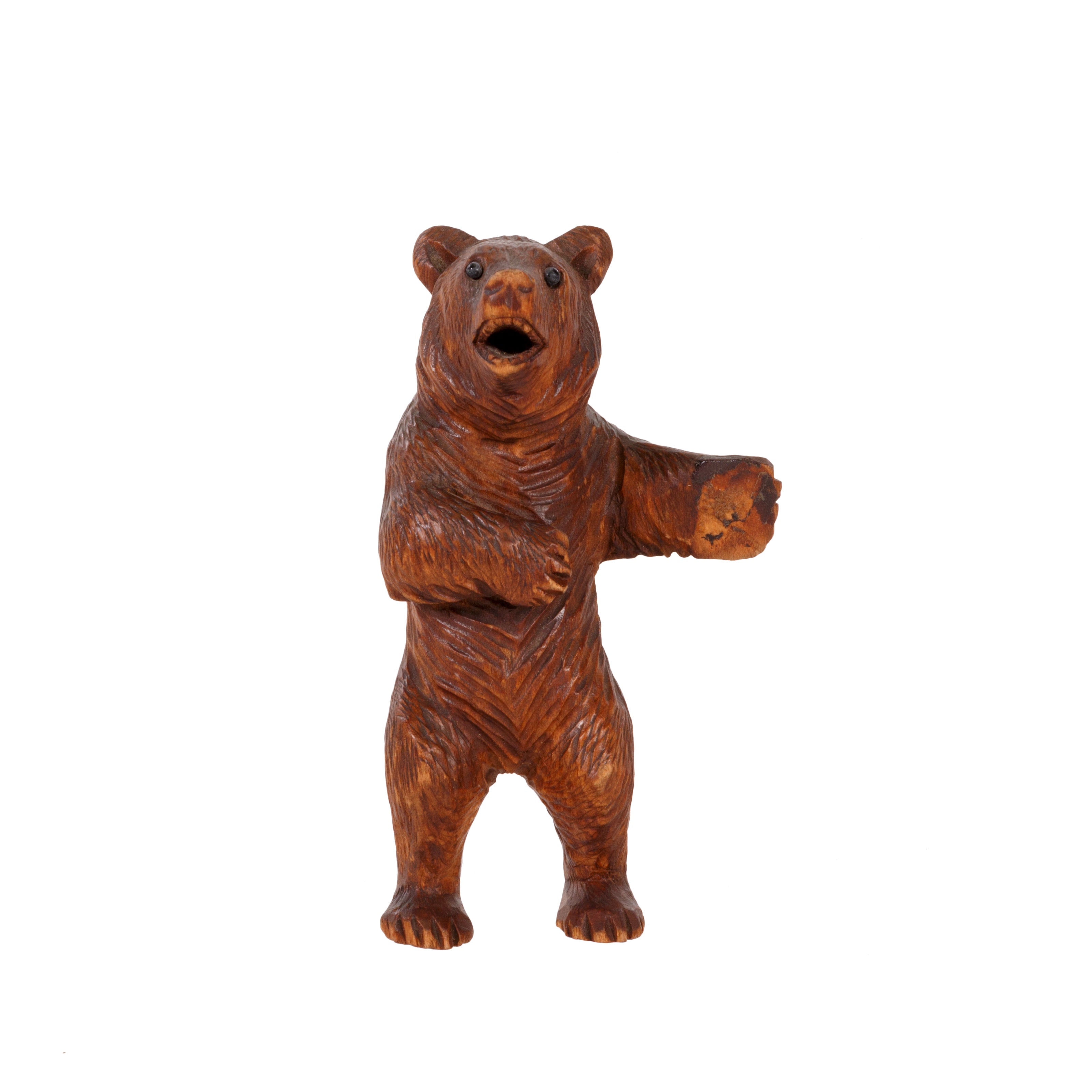 Miniature Standing Bear, Furnishings, Black Forest, Figure