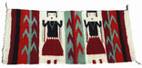 Navajo Two Figure Yei, Native, Weaving, Wall Hanging
