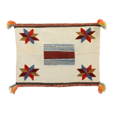 Navajo Sunday Single Saddle, Native, Weaving, Single Saddle Blanket