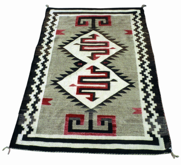 Navajo J.B. Moore Crystal, Native, Weaving, Floor Rug