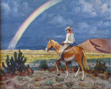 Rainbow Trail by Fred Darge, Fine Art, Painting, Western