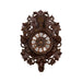 Hand Carved Wall Clock, Furnishings, Black Forest, Clock