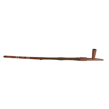 Sioux Quilled Council Pipe, Native, Pipe, Catlinite