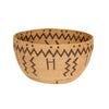 Miwok Woven Bowl, Native, Basketry, Vertical